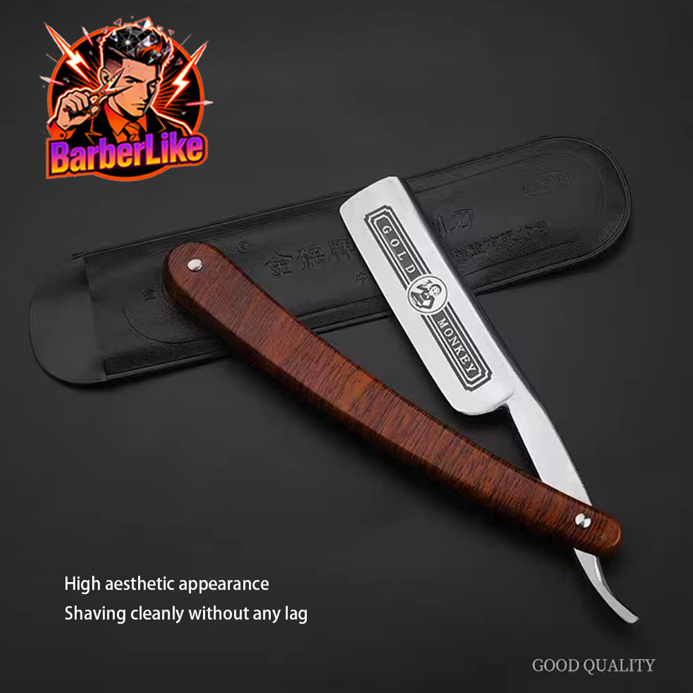 Men'S Grooming Barbershop - Pisau Cukur Lipat Klasik untuk Barbershop,