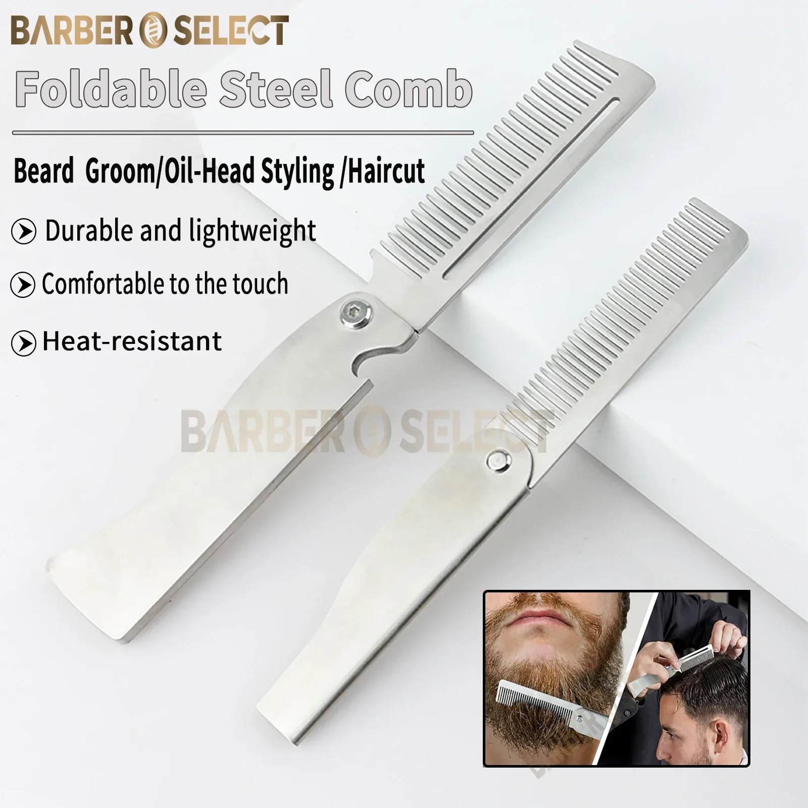 Sisir baja tahan karat lipat p - Men'S Grooming Tonic ulasan dan harga