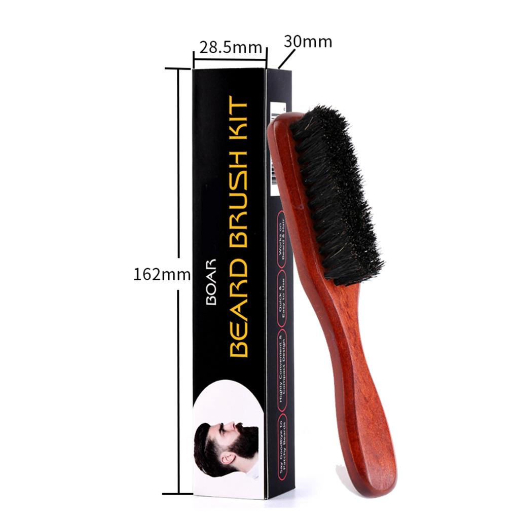 Sikat Jenggot Kayu Lembut, Per - Men'S Grooming Barbershop ulasan dan harga
