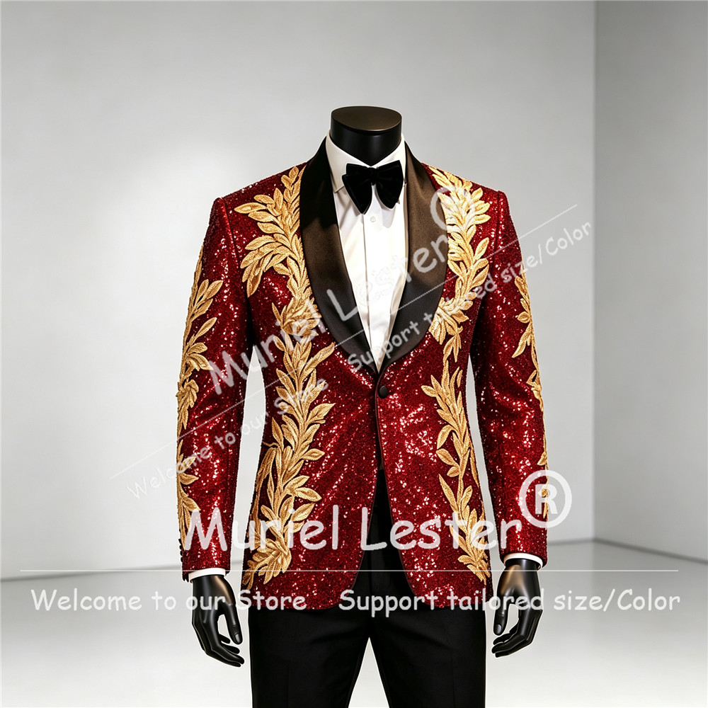 Setelan Tuksedo Pria Berkilaua - Men Grooming Outfit ulasan dan harga