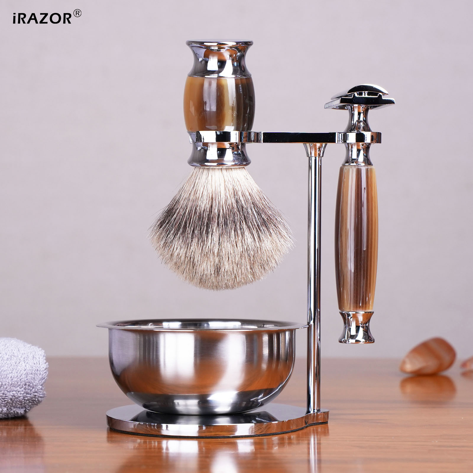 iRAZOR Set Pencukur Pria Mewah - Men'S Grooming Barbershop ulasan dan harga