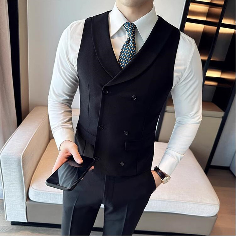 (Vest + Celana) Setelan Jas Pr - Men Grooming Outfit ulasan dan harga