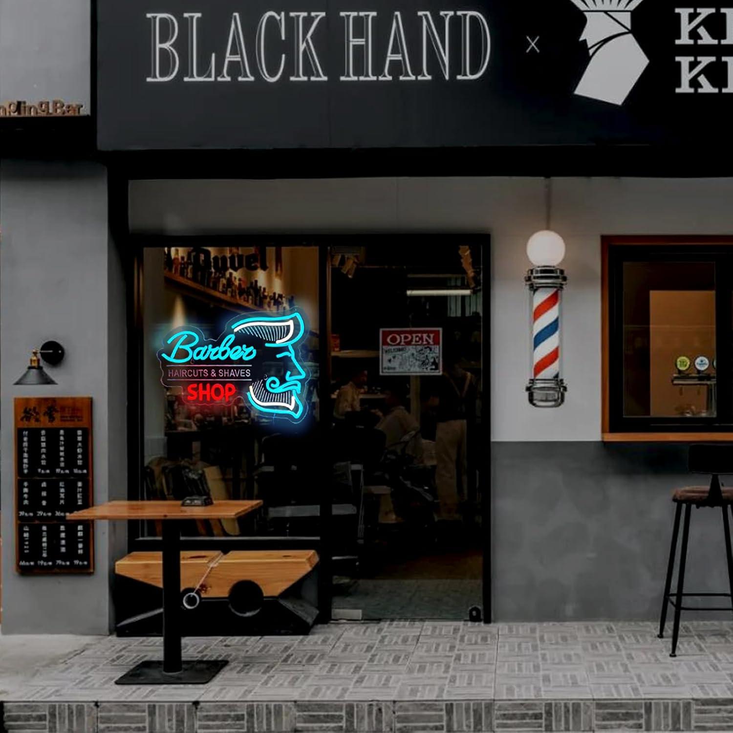 Lampu LED Neon yang Dapat Dire - Men'S Grooming Barbershop ulasan dan harga