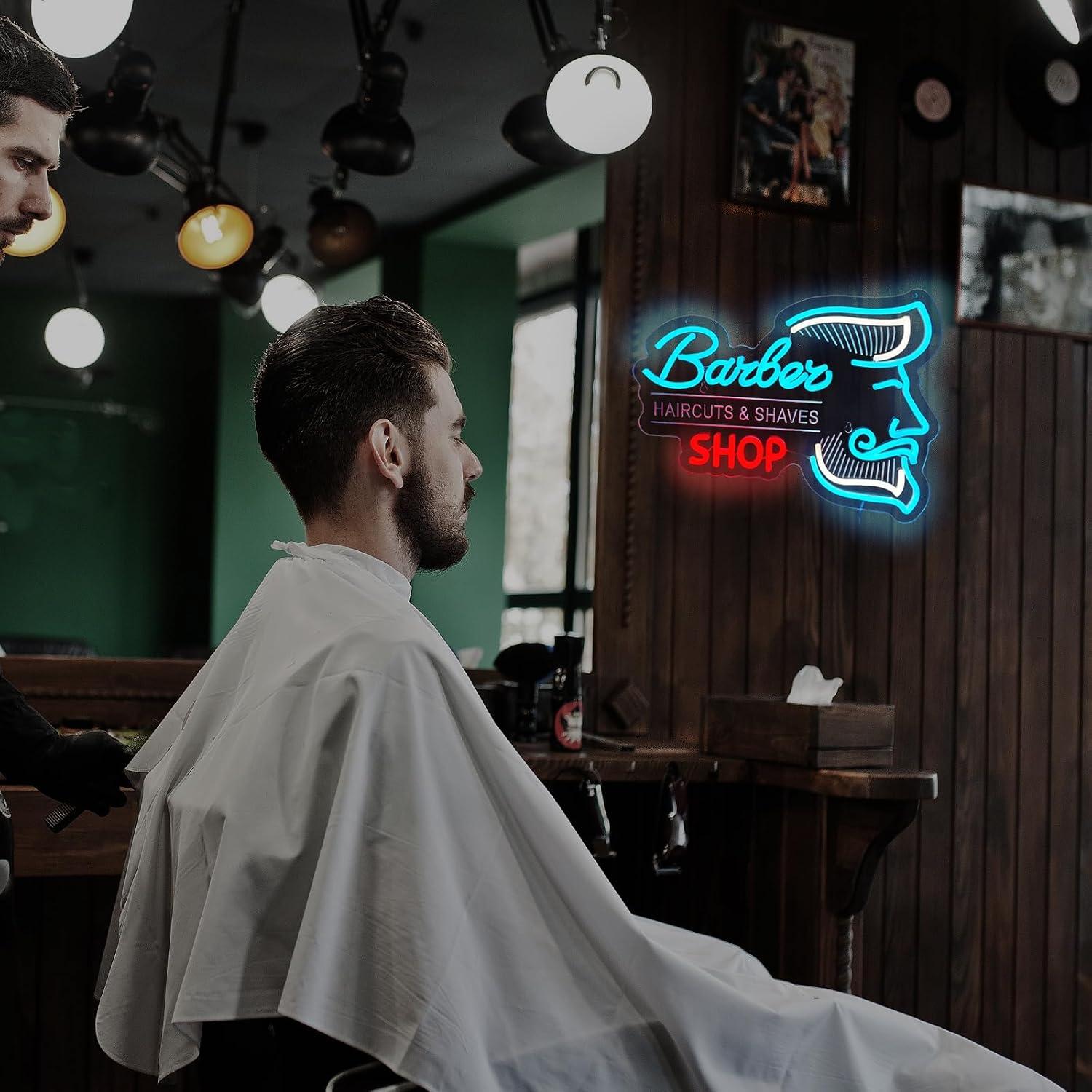 Lampu LED Neon yang Dapat Dire - Men'S Grooming Barbershop ulasan dan harga