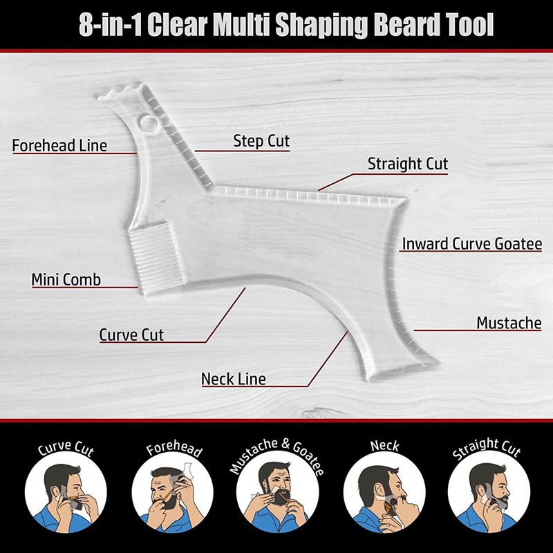 Cetakan Pembentuk Jenggot Mult - Men'S Grooming Tonic ulasan dan harga