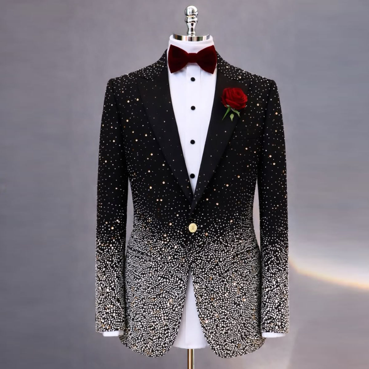 Jas Pria Berlian Imitasi Tampa - Men Grooming Outfit ulasan dan harga