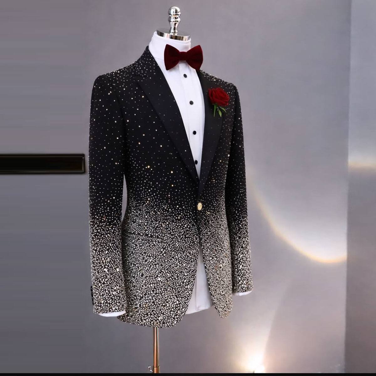 Jas Pria Berlian Imitasi Tampa - Men Grooming Outfit ulasan dan harga