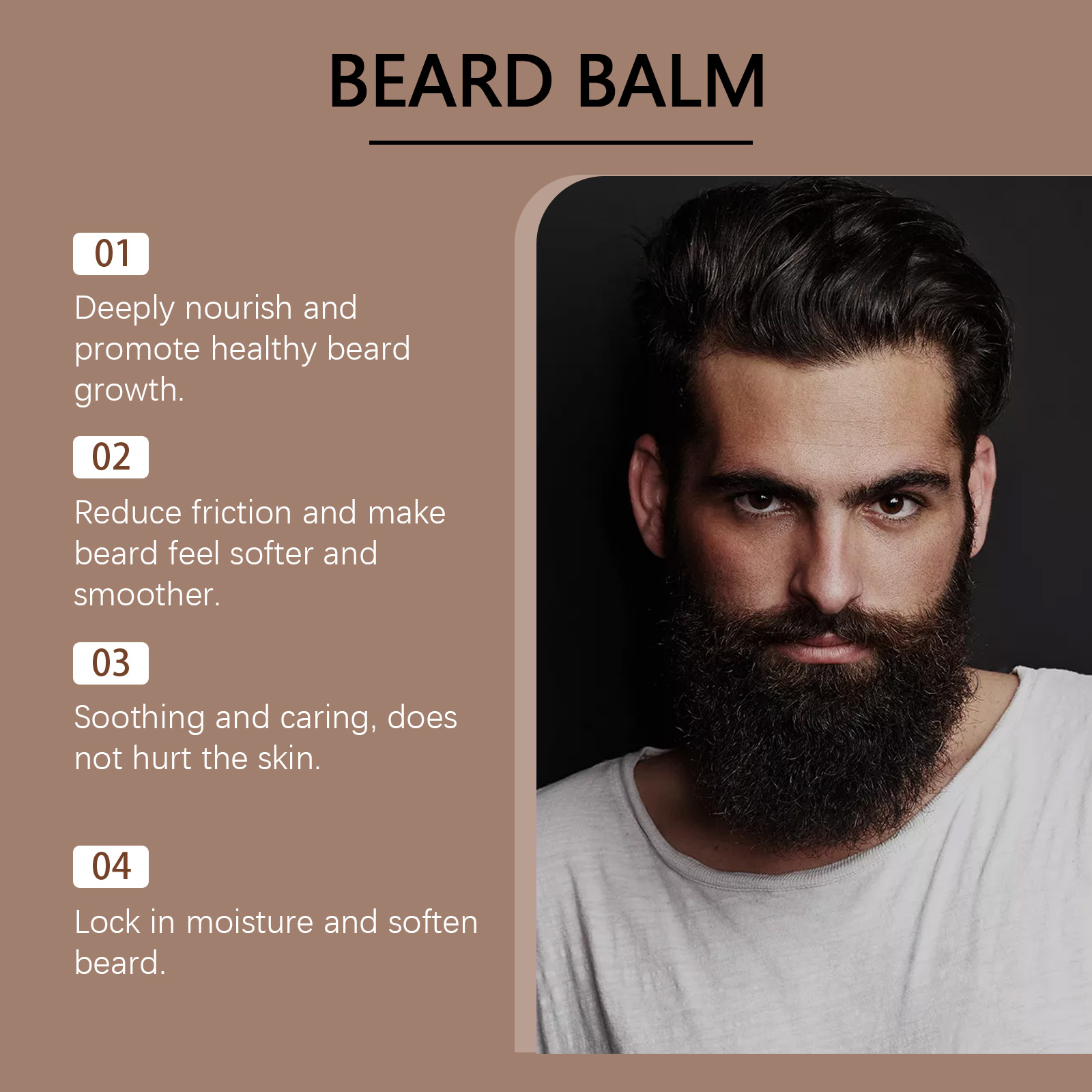 Balsem Jenggot Untuk Pria 60g  - Men'S Grooming Tonic ulasan dan harga